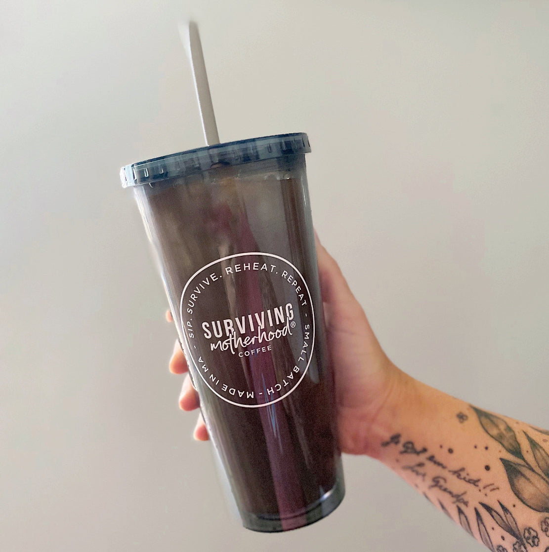 Surviving Motherhood Coffee Tumbler