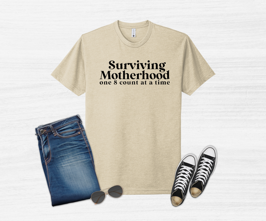 Surviving Motherhood: Sports Edition Tee